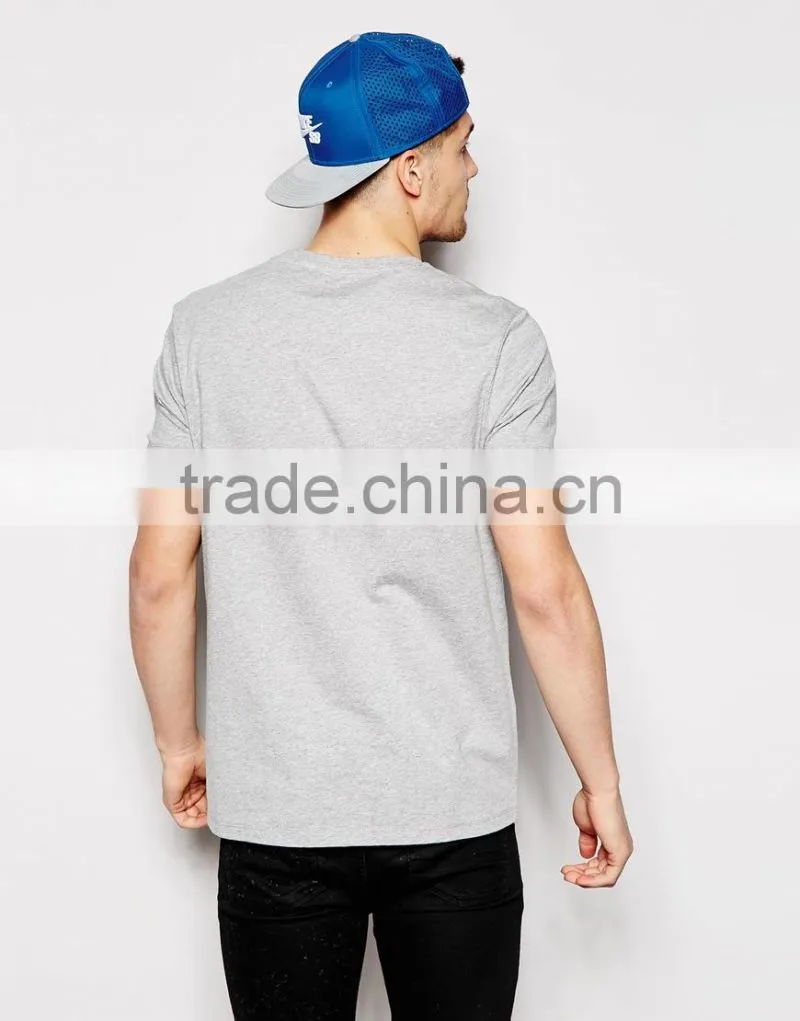Contrast Pocket T-Shirt blank pocket t shirt wholesale