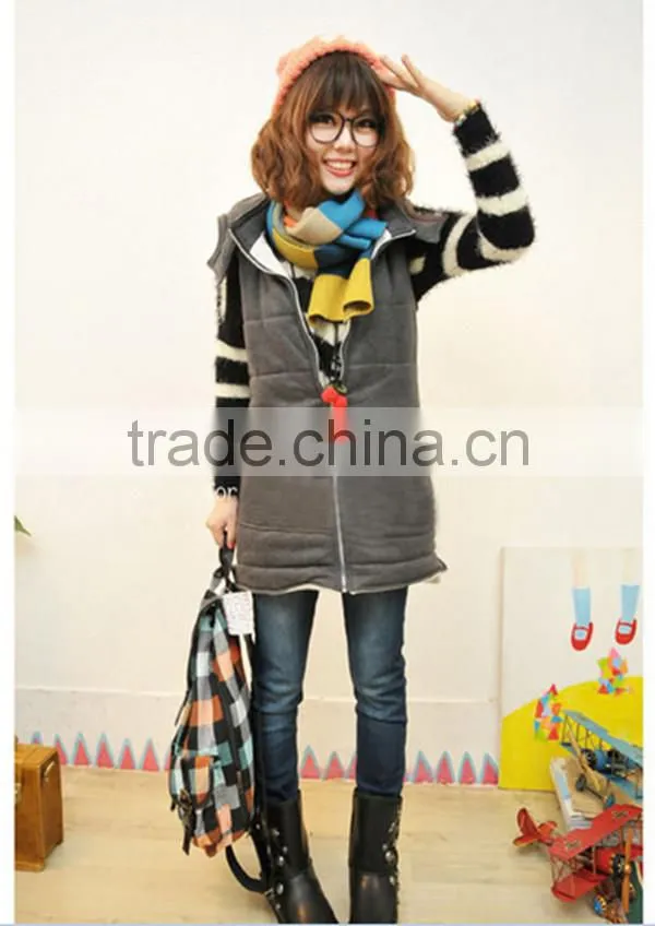 High quality colorful stripe long 180cn wool women autumn and winter wear rainbow knit scarf fashion