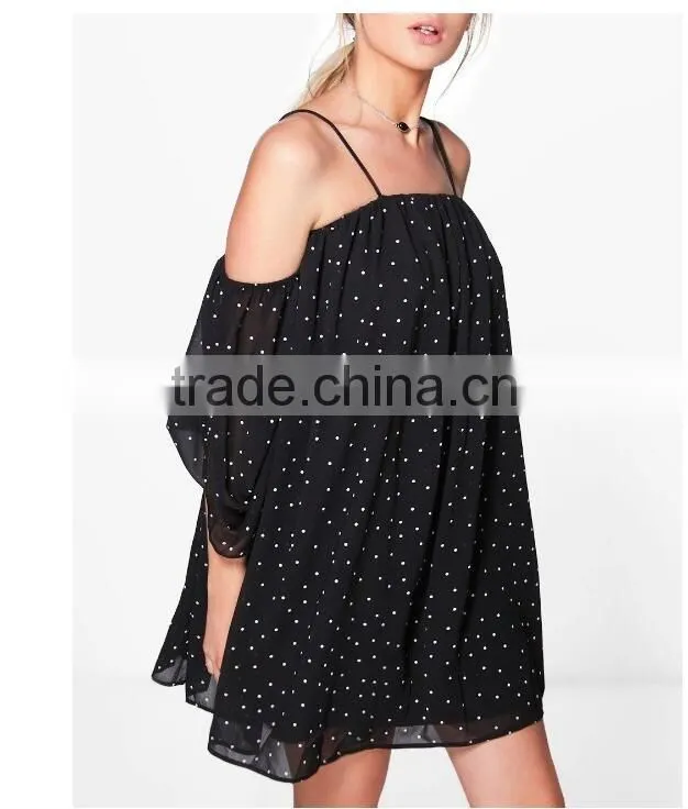 New Design Summer Female Chiffon Sexy Shirt V-neck Sleeveless Chiffon T-shirt