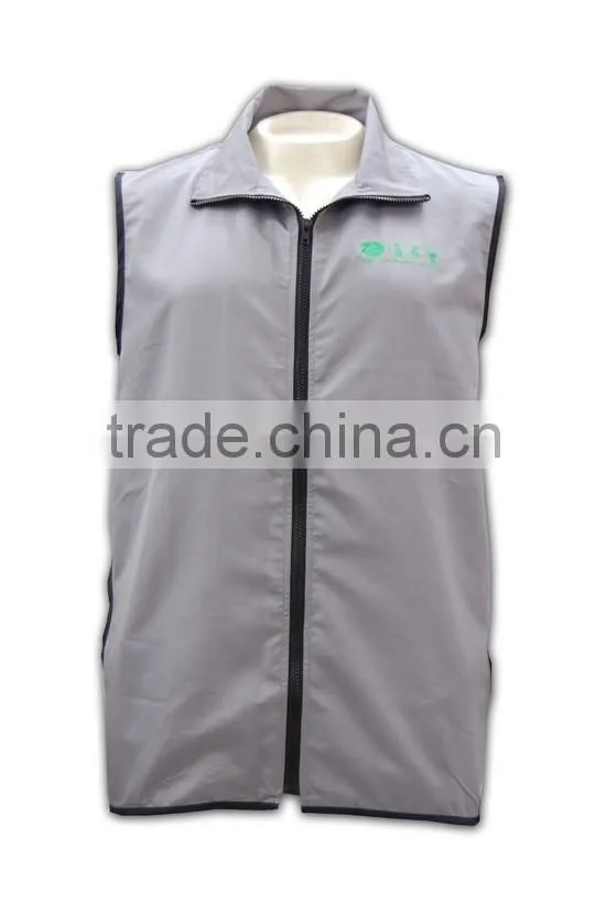 China manufactory high quality latest zip multi pocket workwear vest