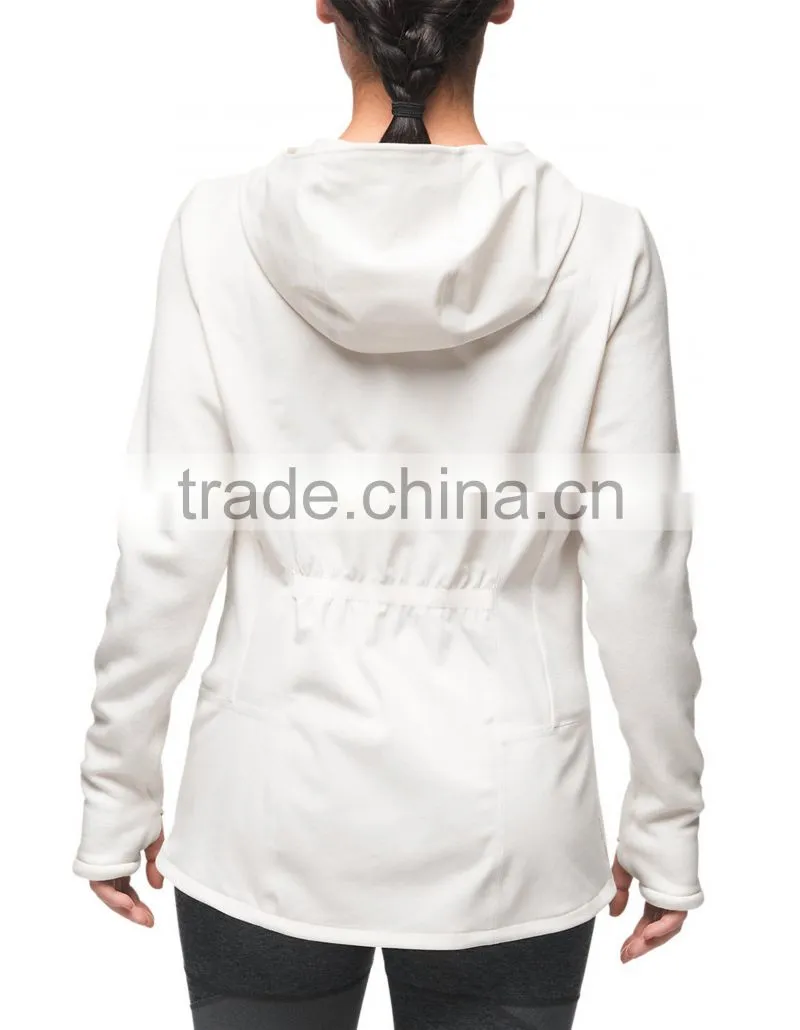 Women's hybrid Training Jacket Fleece Sweatshirt For Women Zipper Jacket Sweatshirt With Hood
