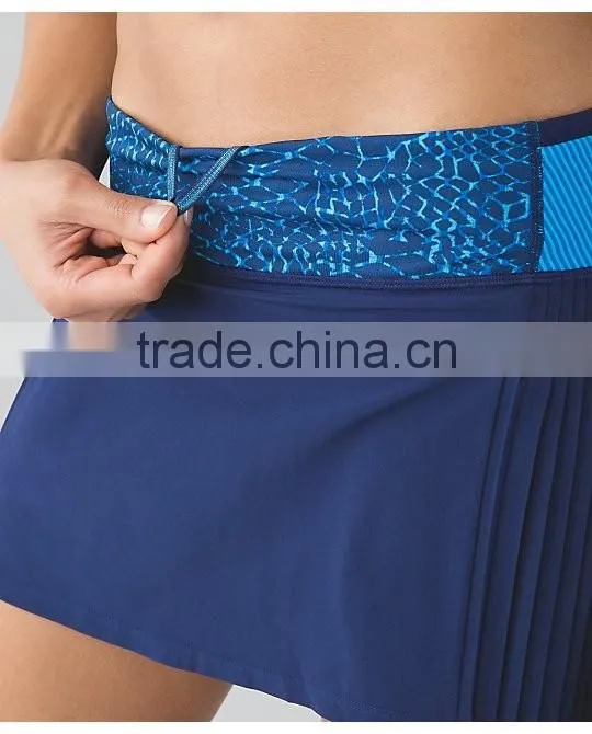 Latest Tennis Skirt Woman Pattern Tennis Skirt Running Skirt