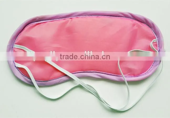 factory sale printing craft satin/polyester material funny eye mask sleep