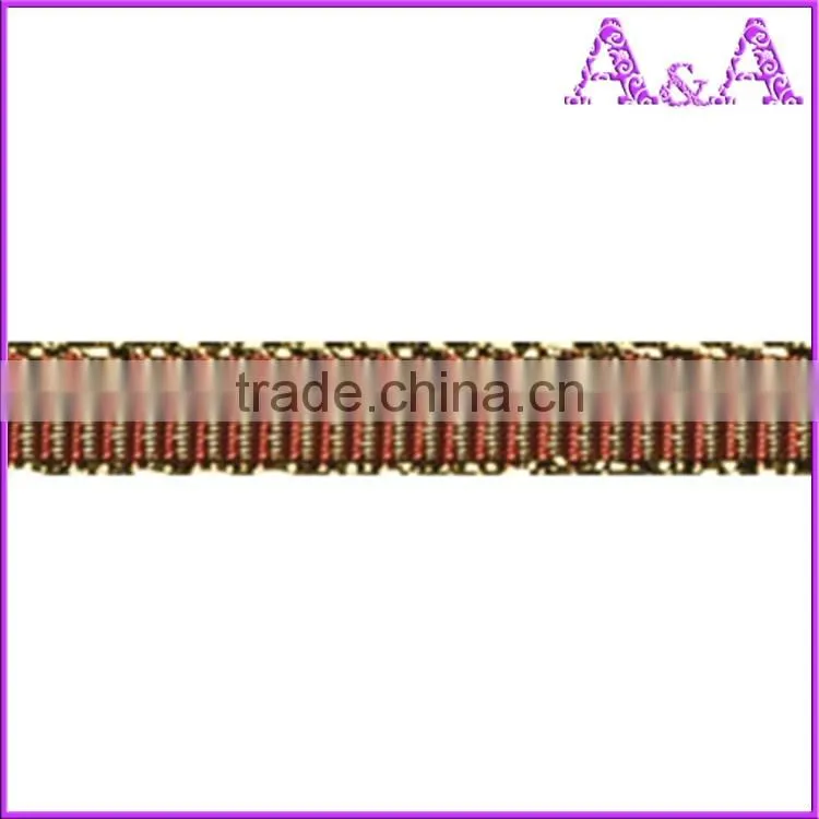 Fancy Christmas Decoration Wired Ribbon,Custom Decorative Grosgrain Ribbons