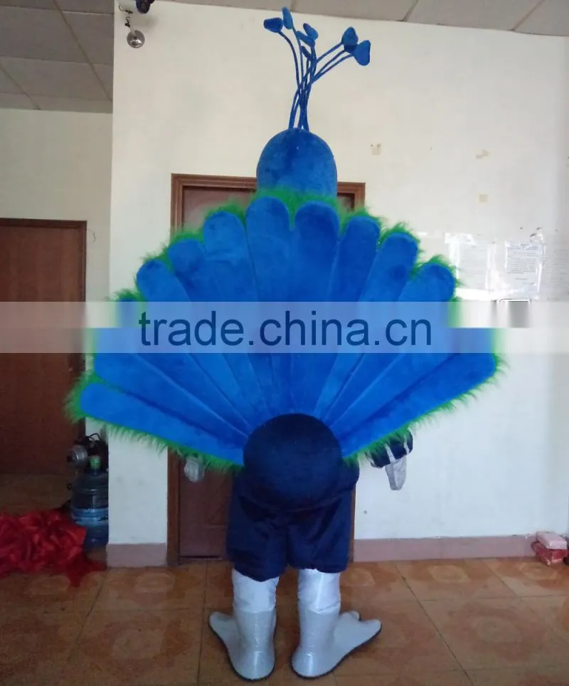 new design adult peacock mascot costume