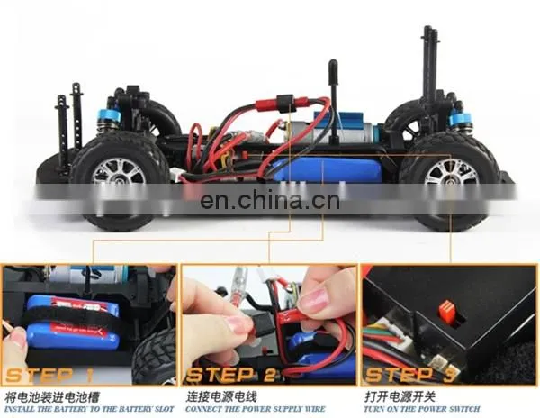 WL New model 1:18 Full-scale high-speed off-road four-wheel drive RC car