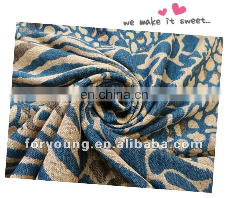 tassel leopard woven shawls