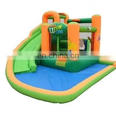 HI hot summber cool games! water park slides for sale inflatable floating water park used water park slide