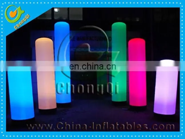 Inflatable light column party decoration inflatable cone with led light inflatable lighting tower