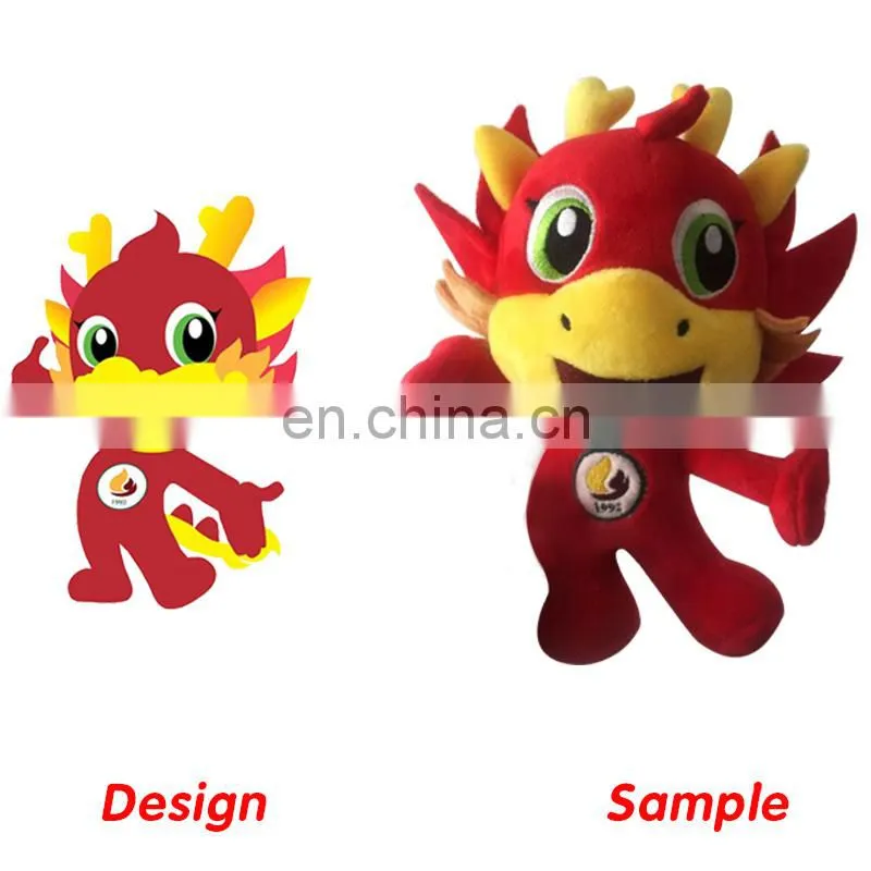 Cute super custom plush stuffed animal soft doll toys