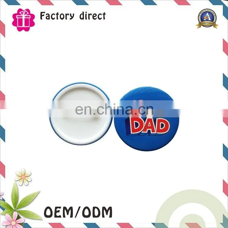 Cheap blank tinplate button pins material wholesale custom metal badge buttons