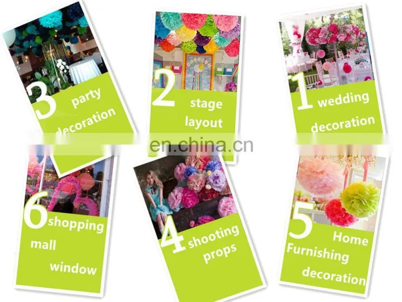 wedding decoration garland,ball flower garland, party decoration