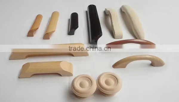 Natural material custom wooden products and kitchen cabinets wardrobe wooden handles