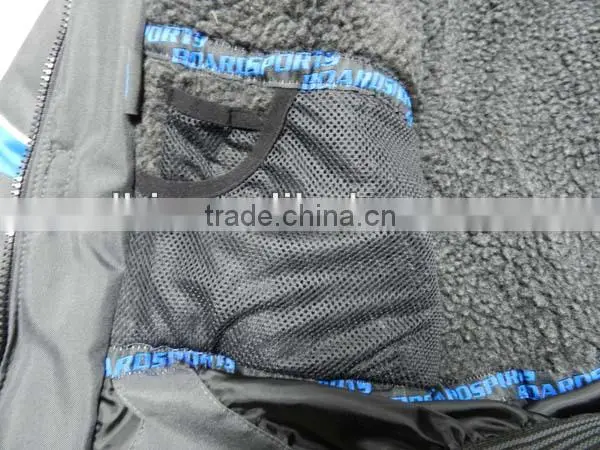 Garment factory supply polyester winter outdoor ski jacket