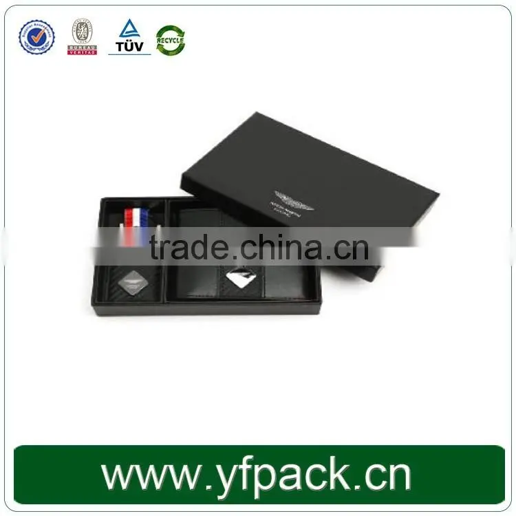 Luxury Custom Paper Purse Packaging Box With Black Foam