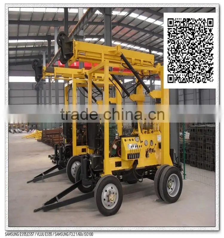 10% save price water well 4-wheel mobile water well and exporation drilling rig XYX-3