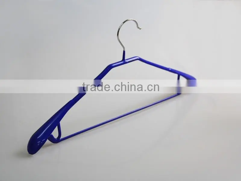 heavy duty red copper metal hanger and pants hanger