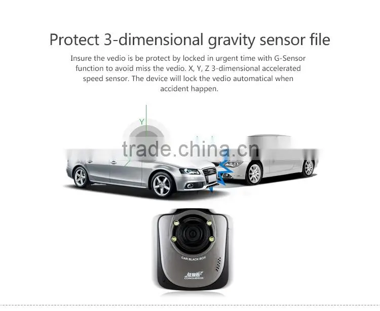 CVR-100H 2.4 inch screen car camera 1080P FULL HD H.264 CAR DVR