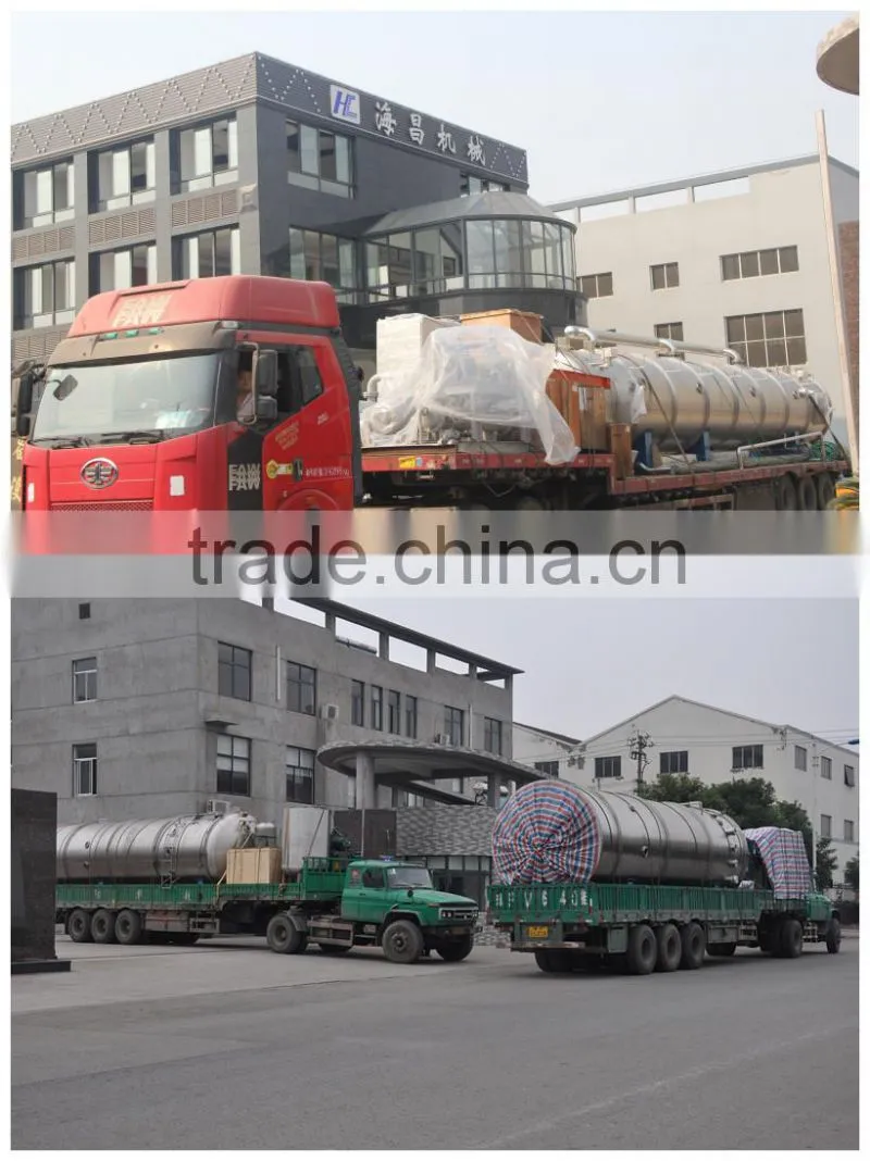 vacuum powder continuous dryer for nicotinic acid