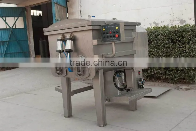 Automatic sausage meat mixer stuffing mixer vacuum meat mixing machine