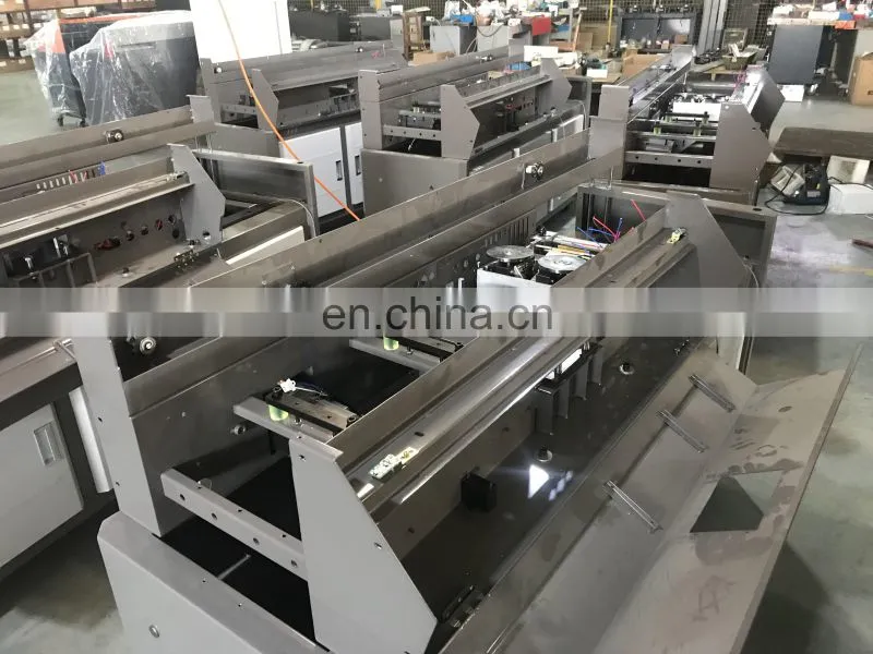 UK5 7inch Touch Screen Silence mute Hot thermal glue book cover binder, notebook hotmelt glue bookbinding machine