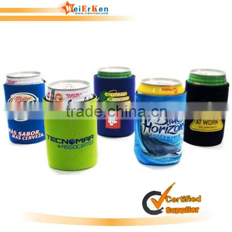 hot selling neoprene insulated beer can holder/thermal beer can cooler holder