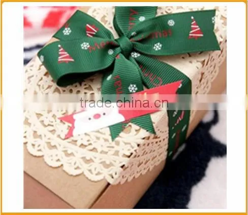 christmas vinyl stickers,gloss vinyl sticker,christmas label