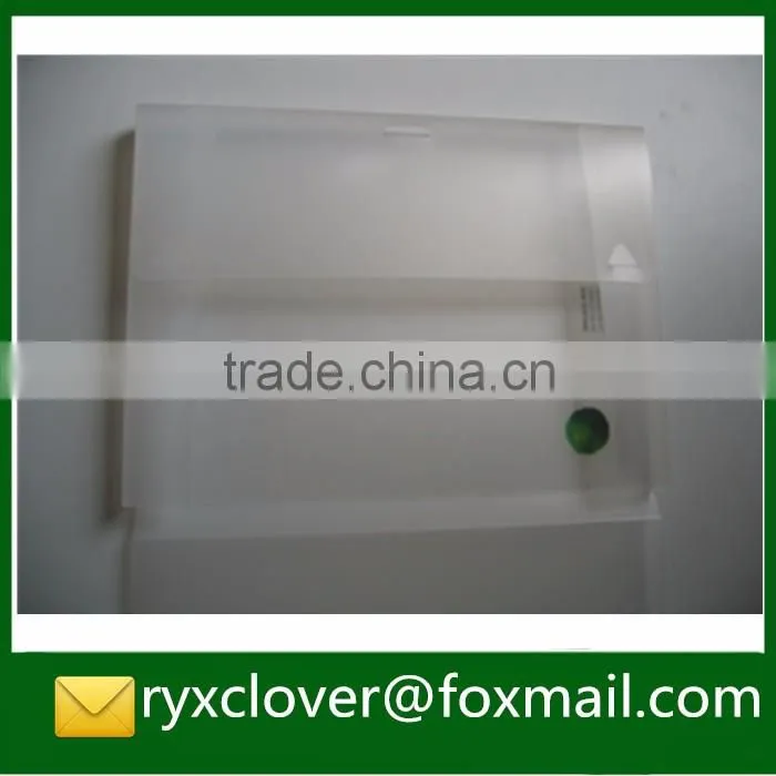 PP office stationery clear plastic document box