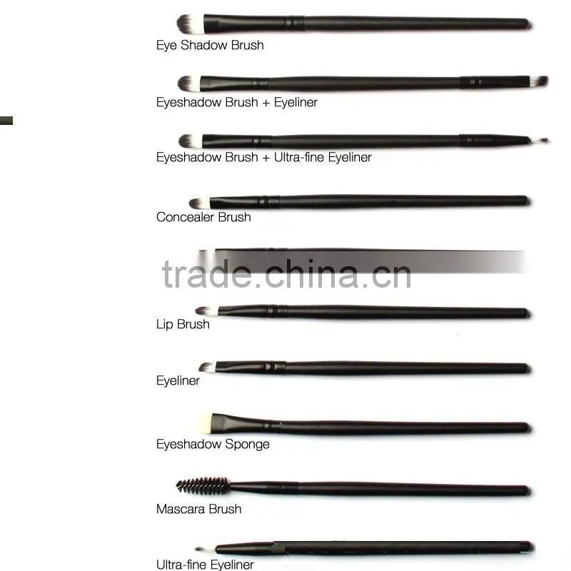 20pcs makeup brushes kit free samples