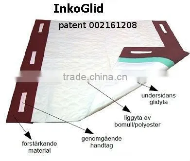 medical care products slide sheet