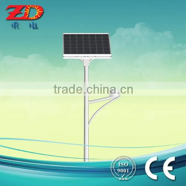 high lumen single arm IP65 all in one solar energy system light