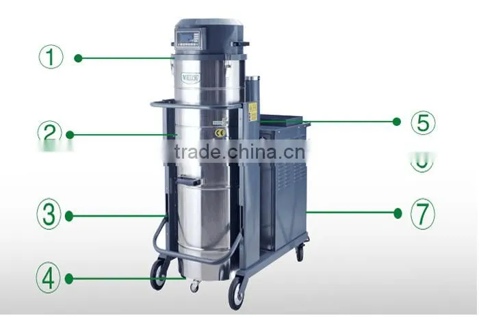 automatic counter blowing industrial vacuum cleaner