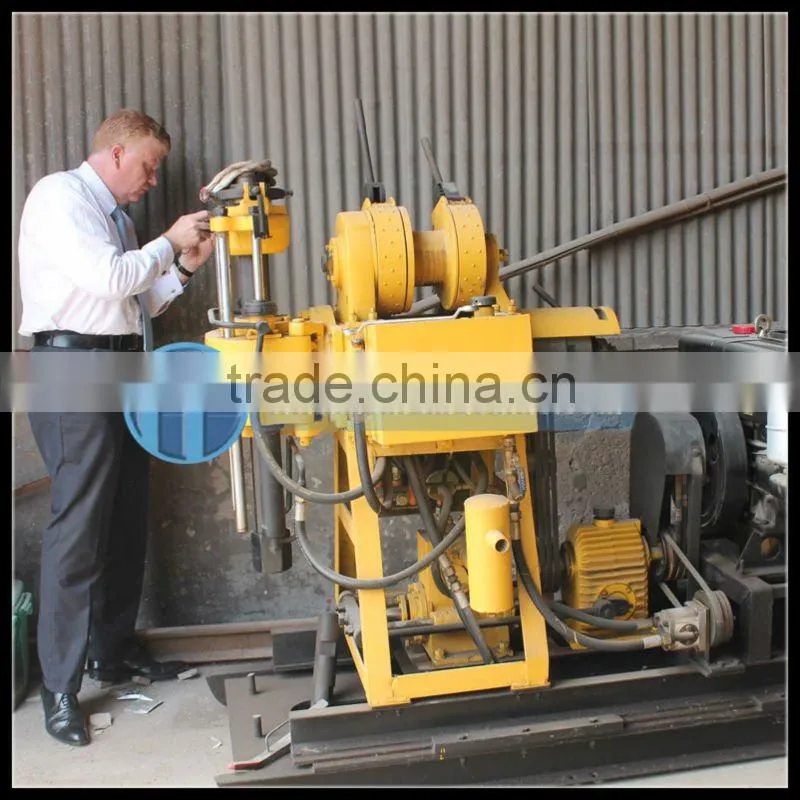 130m Capable drilling rig! HF130 water well drilling machine