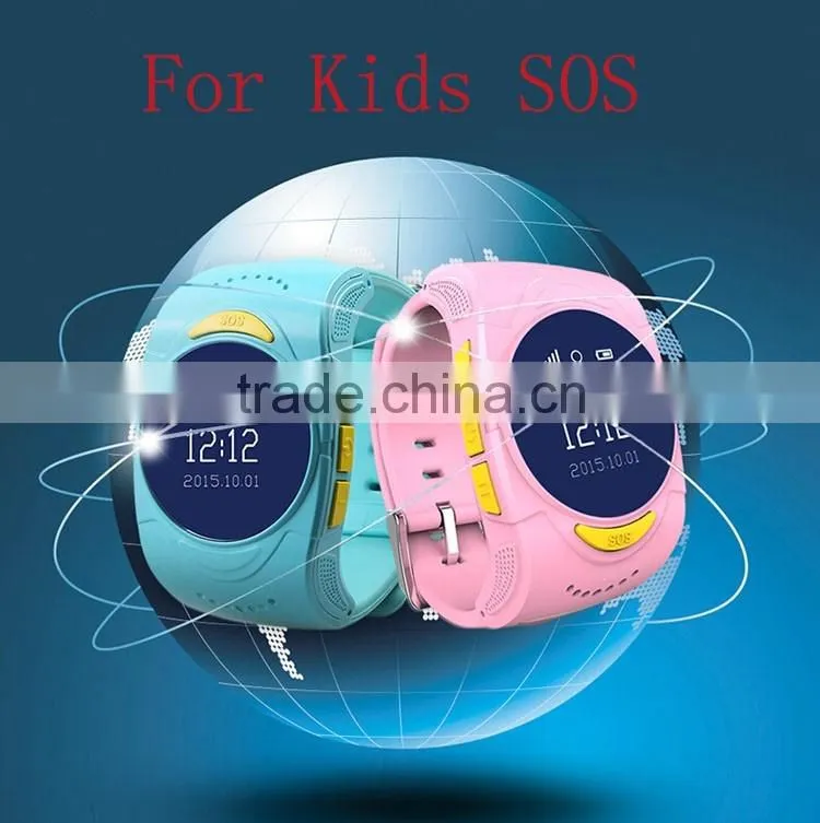 Wholesale Build Up Family Net Mornitor Children Timely Location Position Anti-Lost Smart SOS Watch For Kid