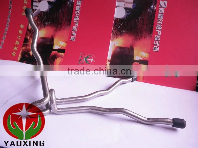 v shaped refractory anchor for furnace