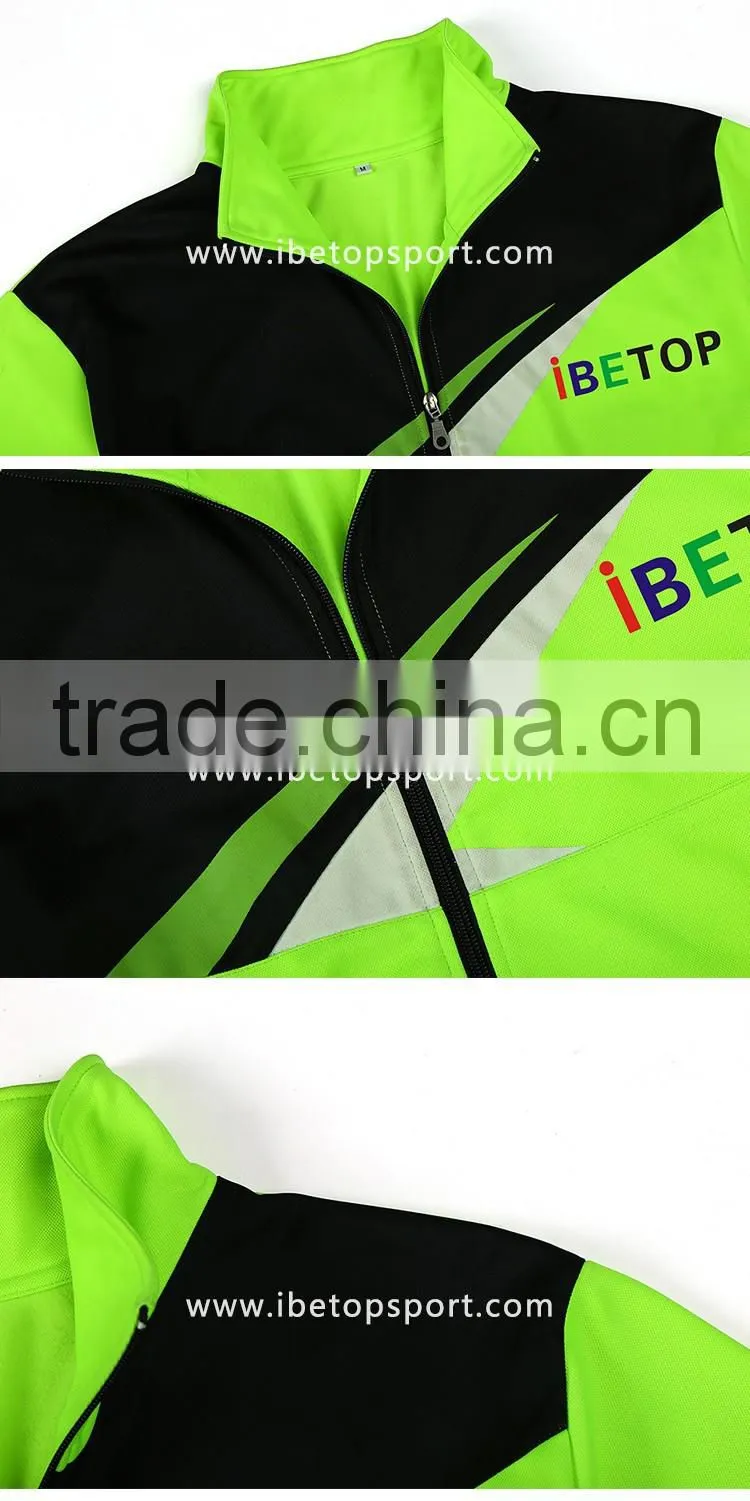 Custom made bulk high quality men's sport jacket wholesale Guangzhou