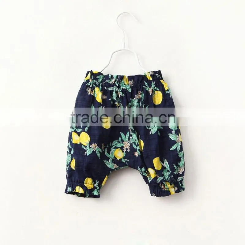 Summer Children's Clothes 2016 New Arrival Printed Shorts Infants & Toddler Clothing