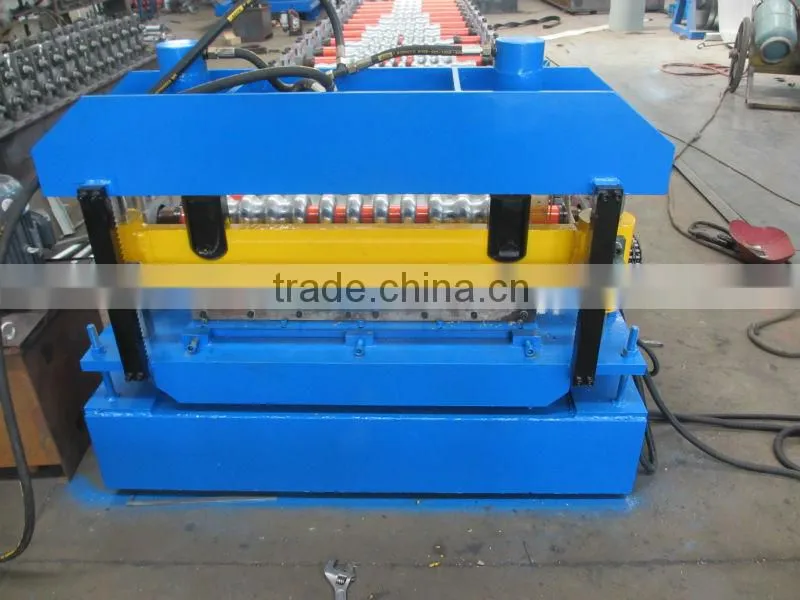 Color Corrugated roofing sheet making machine