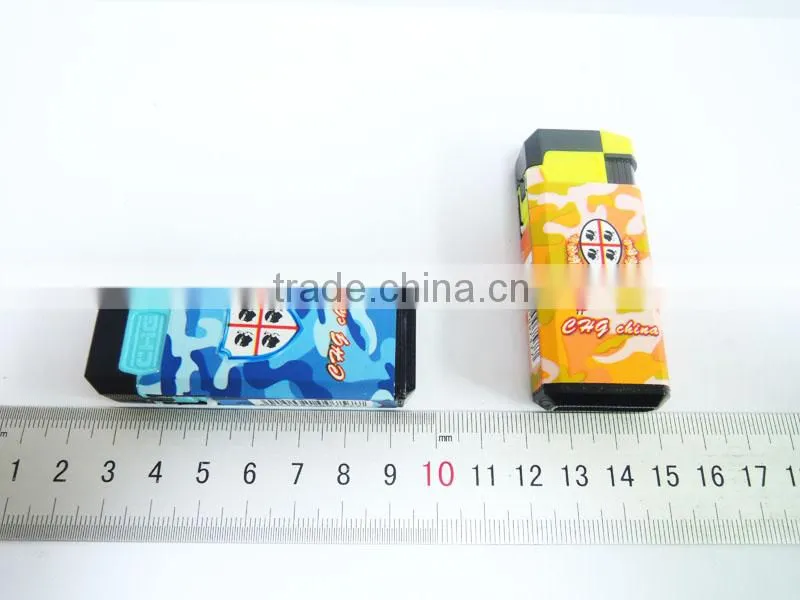 novelty auto cap customized picture cover electric windproof cigar lighter
