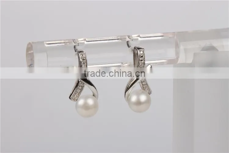 Lastest Design Earrings nature pearl earrings