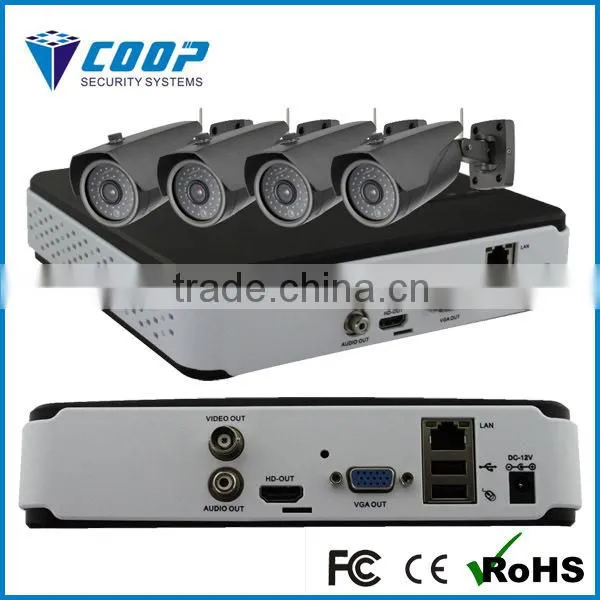 Security Excellent 1.0Megapixels 720P Outdoor WIFI IP Camera Economic wireless security camera set with recording