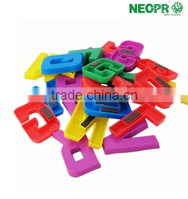 Kids early learning eco-friendly toy magnetic letters alphabet number