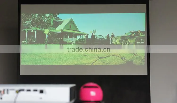 Christmas gift for business clients 3800 lumens HD DLP laser star projector for home theater,outdoor using