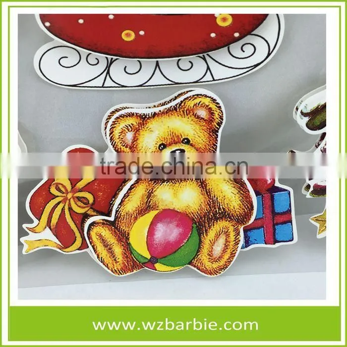 Removable Self-adhesive 3D wall sticke,room or party decoration for Christmas