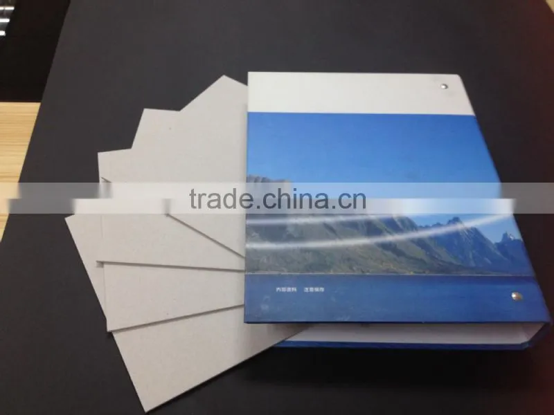 High quality Grey Chipboard for Book Cover