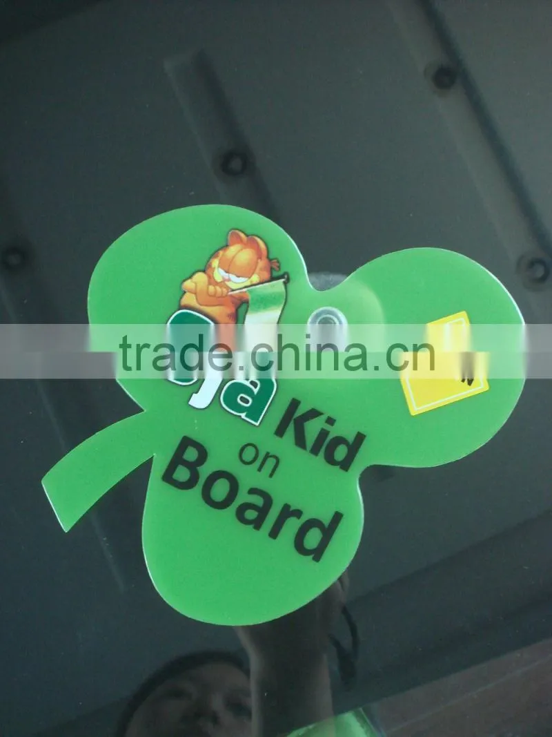 Baby on Board Full Color Adhesive Vinyl Sticker Window Car Bumper