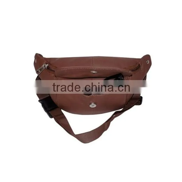 Genuine Leather waist belt bag men waist bag