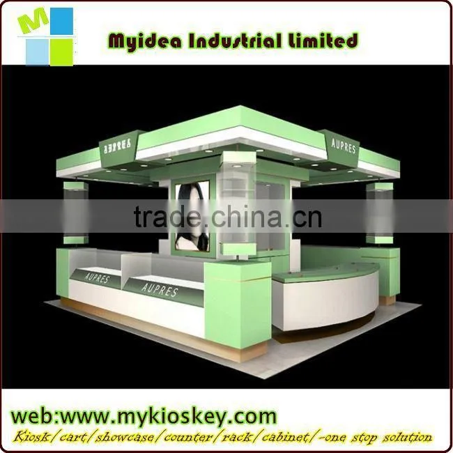 Modern new arrival shopping mall nail bar kiosk for manicure