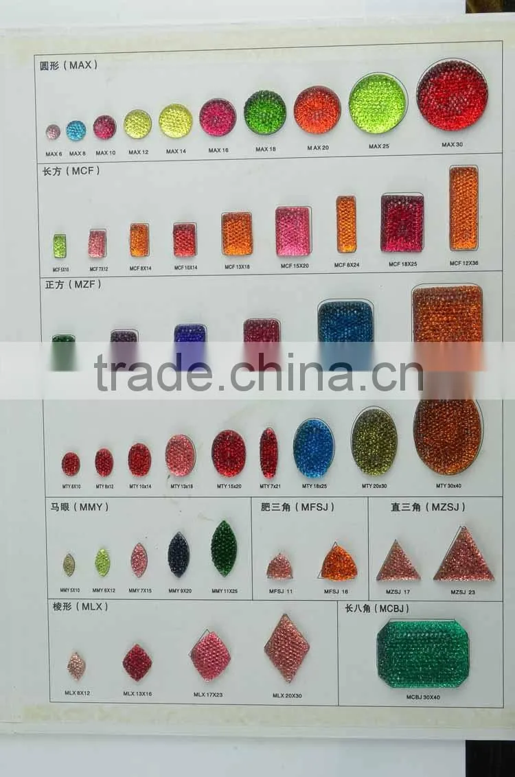 New design pink AB crocodile back all sky star ellipse flat back resin sew on stone for clothing textiles multi-color optional