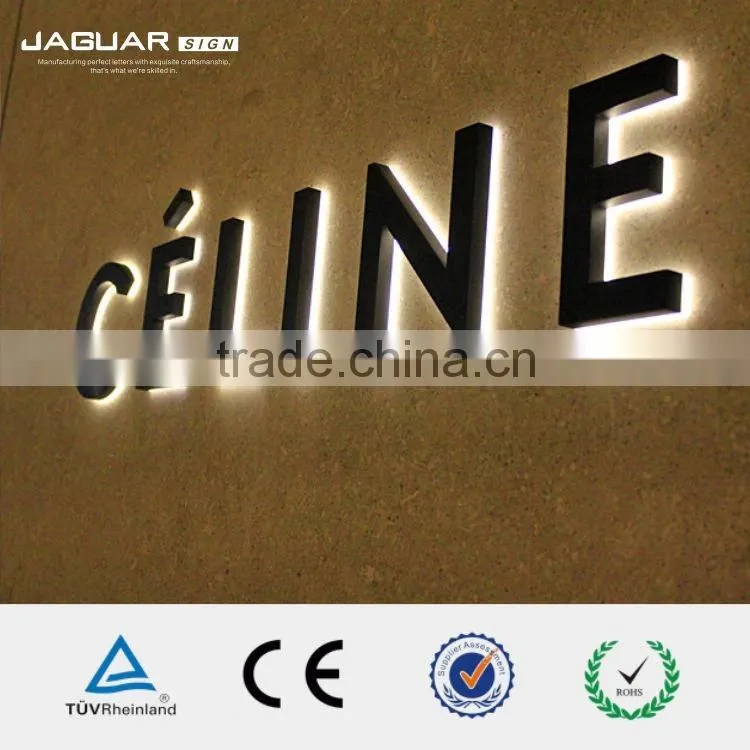 Popular Jaguar Professional Customized Led Channel Letter Signs